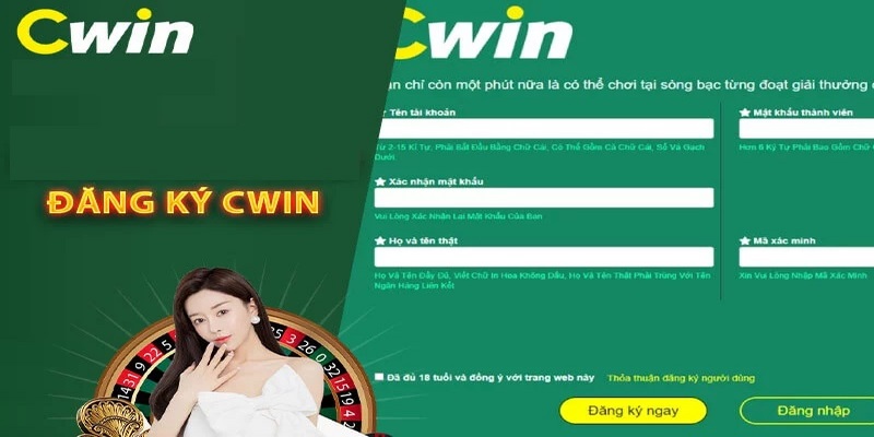 Điều kiện đăng nhập Cwin